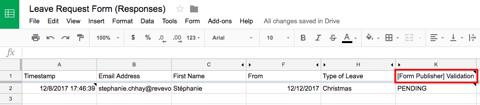 Part 1 Set up an Approval Workflow on Google Form ...