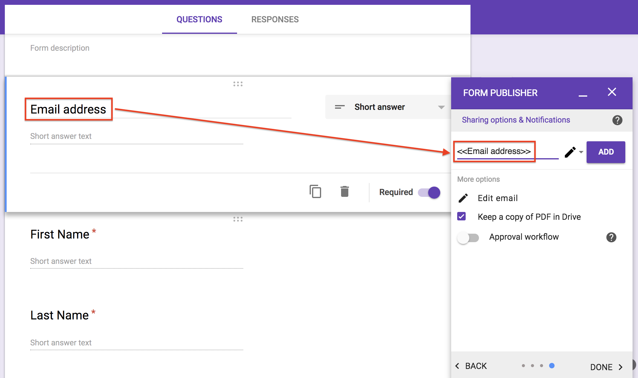  Part 1 Set up an Approval Workflow on Google Form 