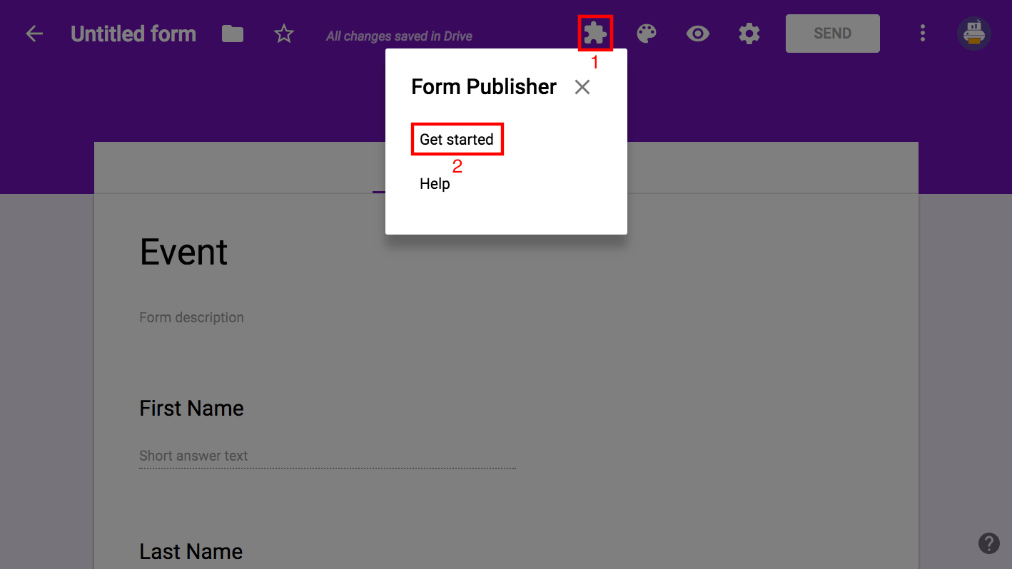 ... documents one multiple Google Form Generate with