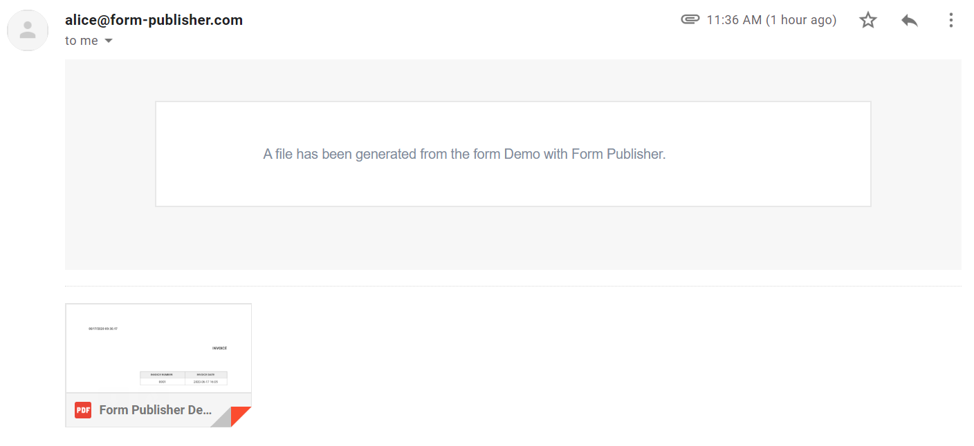 form publisher documentation