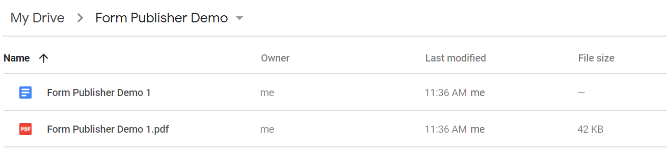 A Quick Demo To Help You Get Started With Form Publisher Documentation Form Publisher Support