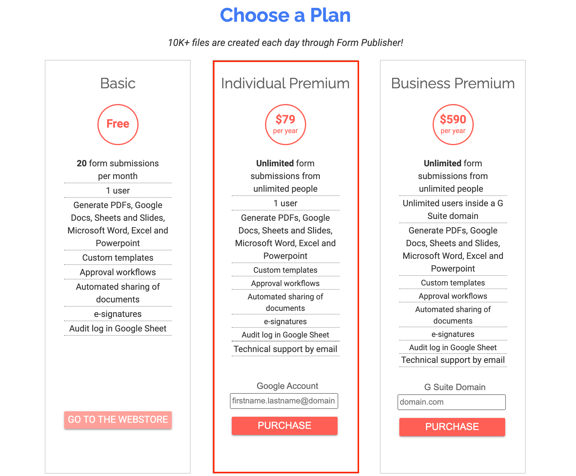 Buy Form Publisher licenses – Documentation - Form Publisher Support