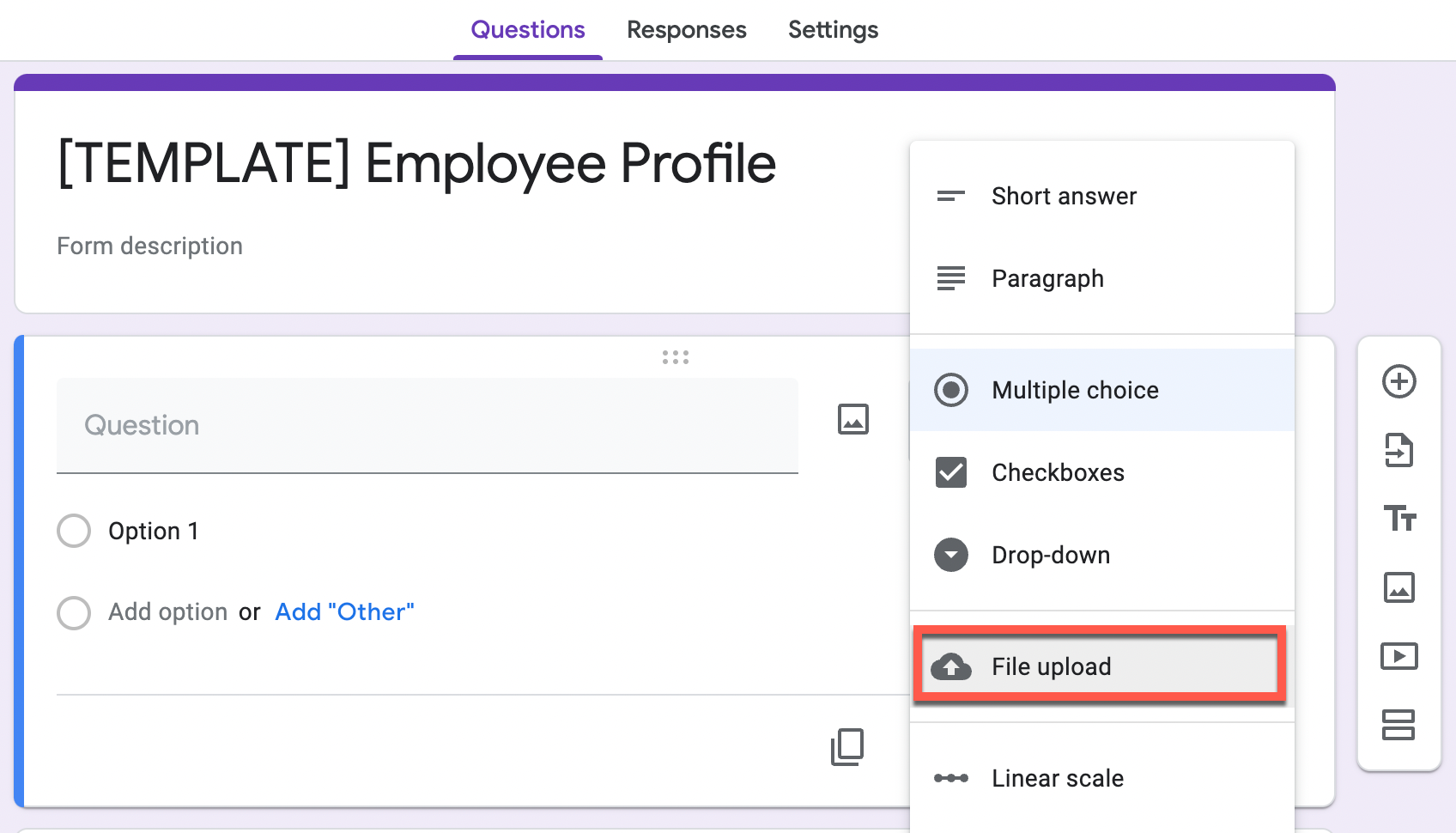 How To Add A Google Form To A Shared Folder